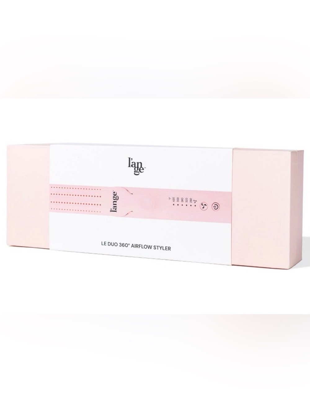 L’ange Hair Le Duo 360 Airflow 2 in 1 straightener and curler.
